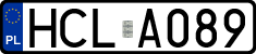 License plates of Poland, Authorities