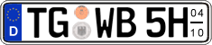 German license plate, Seasonal plates (Oldtimers)