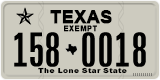 Texas, Exempt (123-4567)