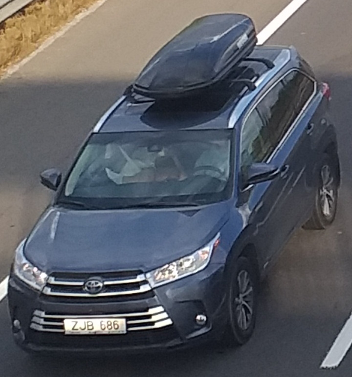 ZJB 686, Toyota Highlander 3rd gen (XU50), facelift, 2016–2020