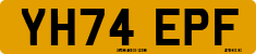 License plate of the United Kingdom, 2001 year system