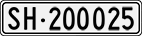 License plate of Switzerland, Cars