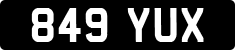 License plate of the United Kingdom, 1932 year system