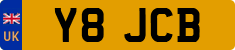 License plate of the United Kingdom, 1983 year system