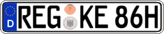 German license plate, Plates for oldtimers (type 