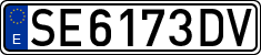 License plates of Spain, 1971 year series