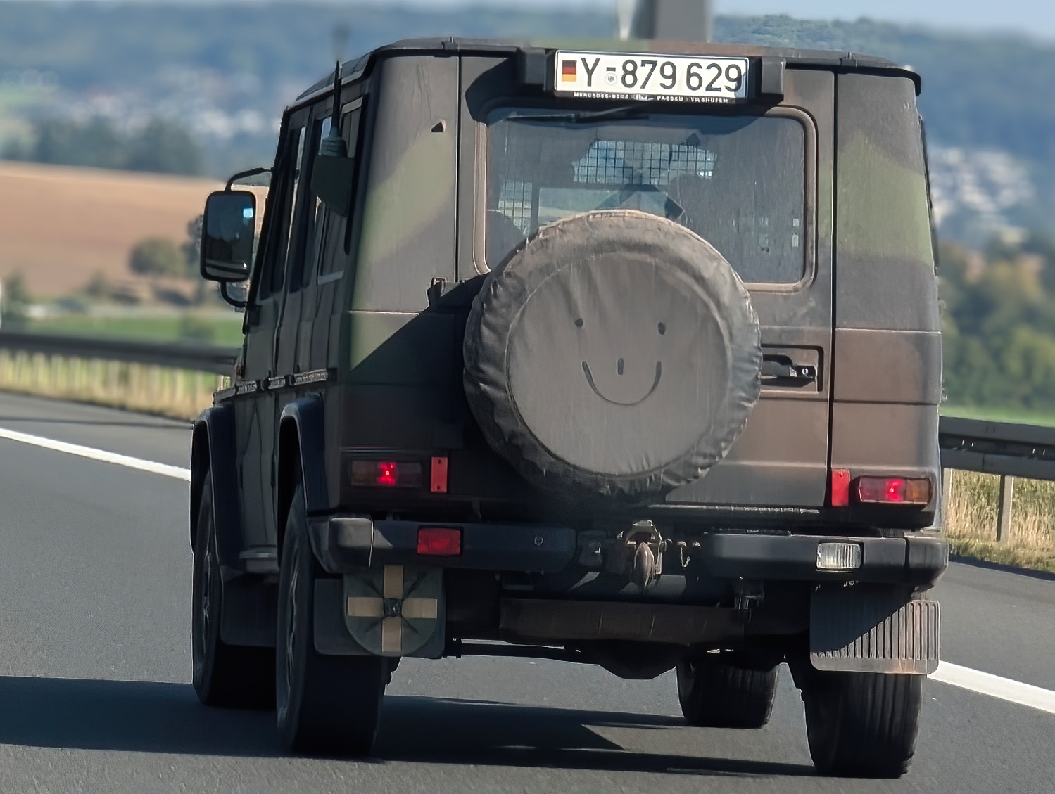 Y 879629, Mercedes-Benz G-Klasse Wolf 5-door SUV (W460/W461/W462; Military-spec), 1979–