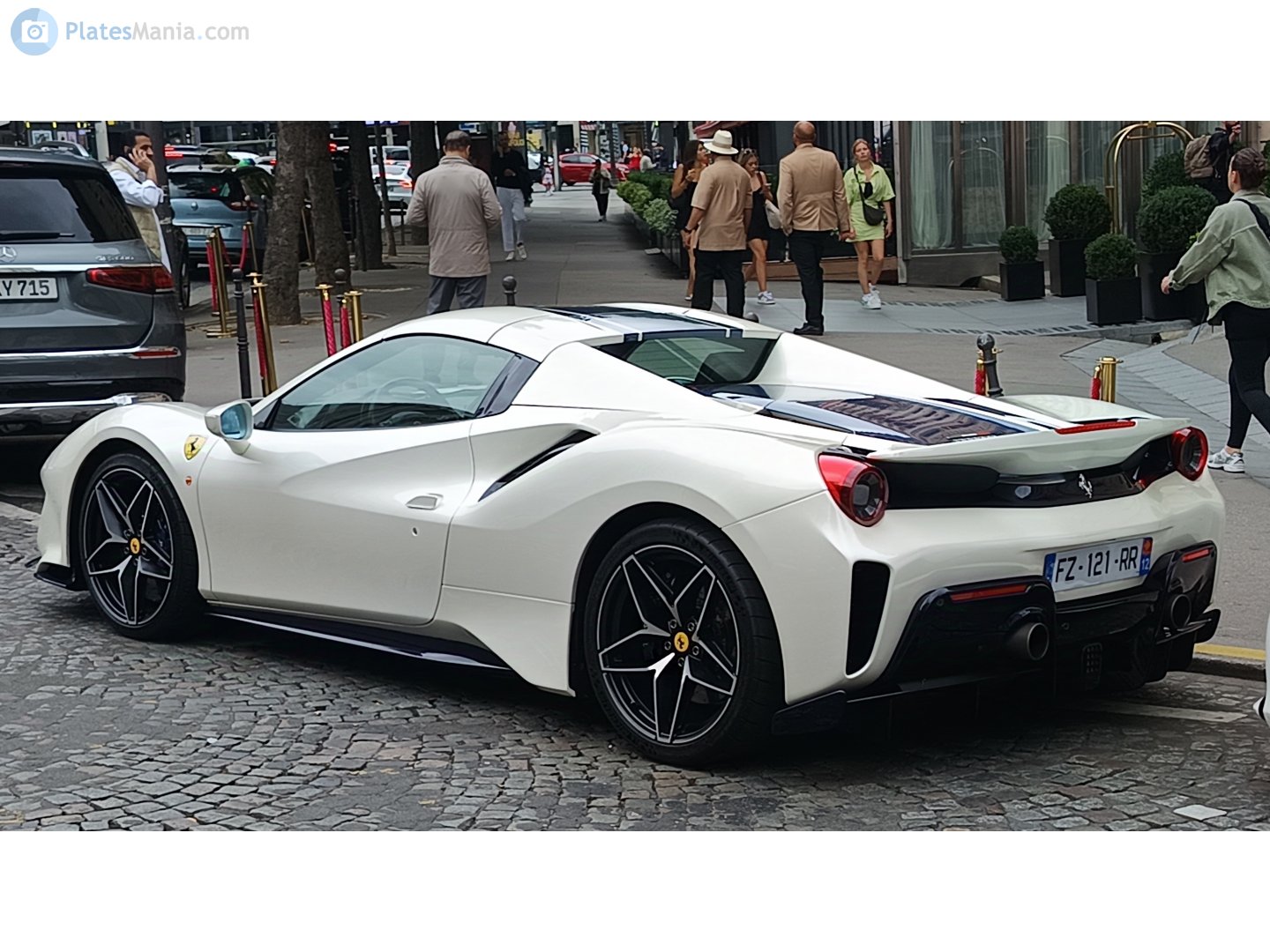 FZ-121-RR, Ferrari 488 1st gen Pista Spider (F142M), 2018–2020