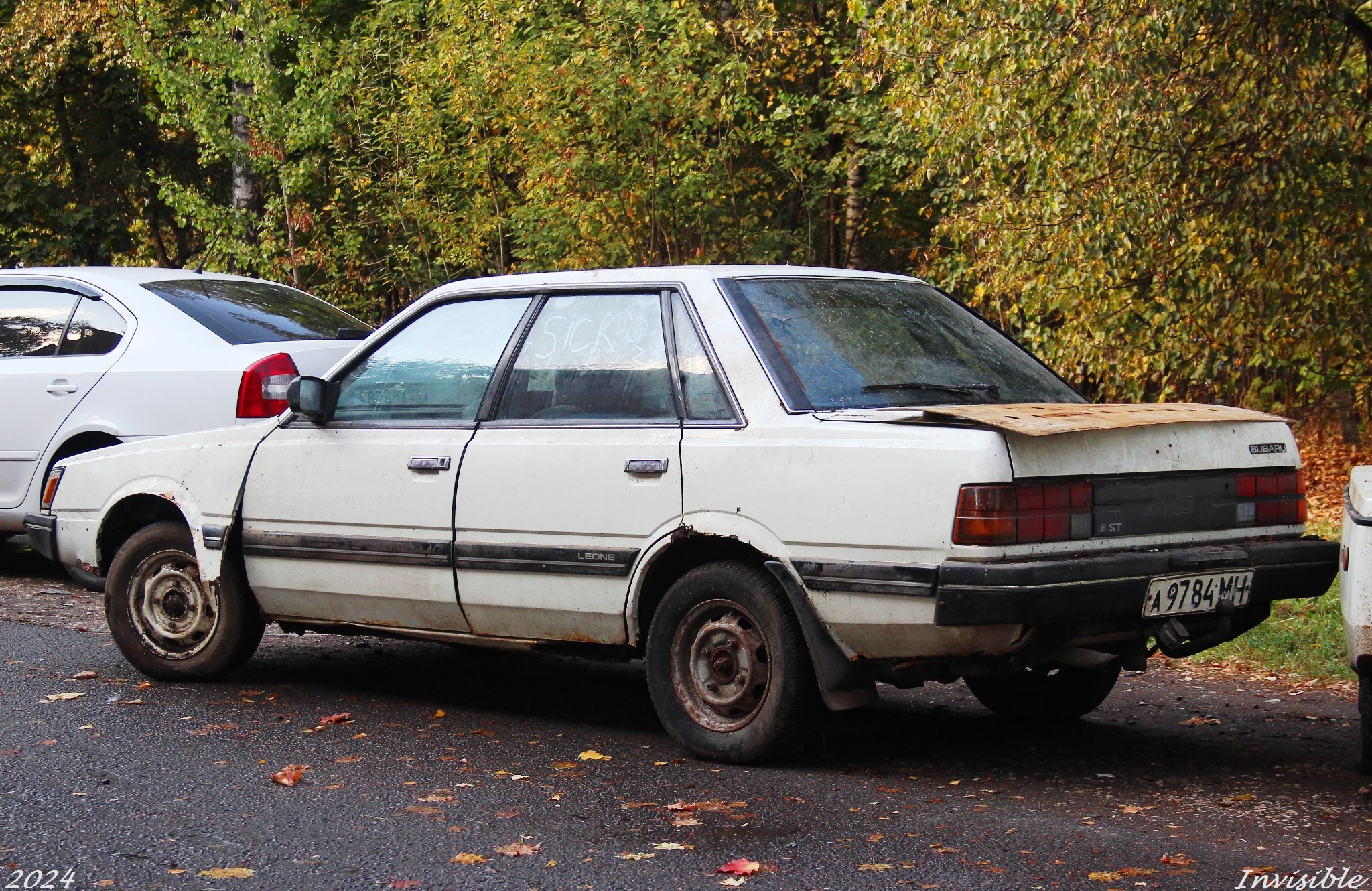 а 9784 МН, Subaru Leone 3rd gen Sedan (AA), 1984–1992