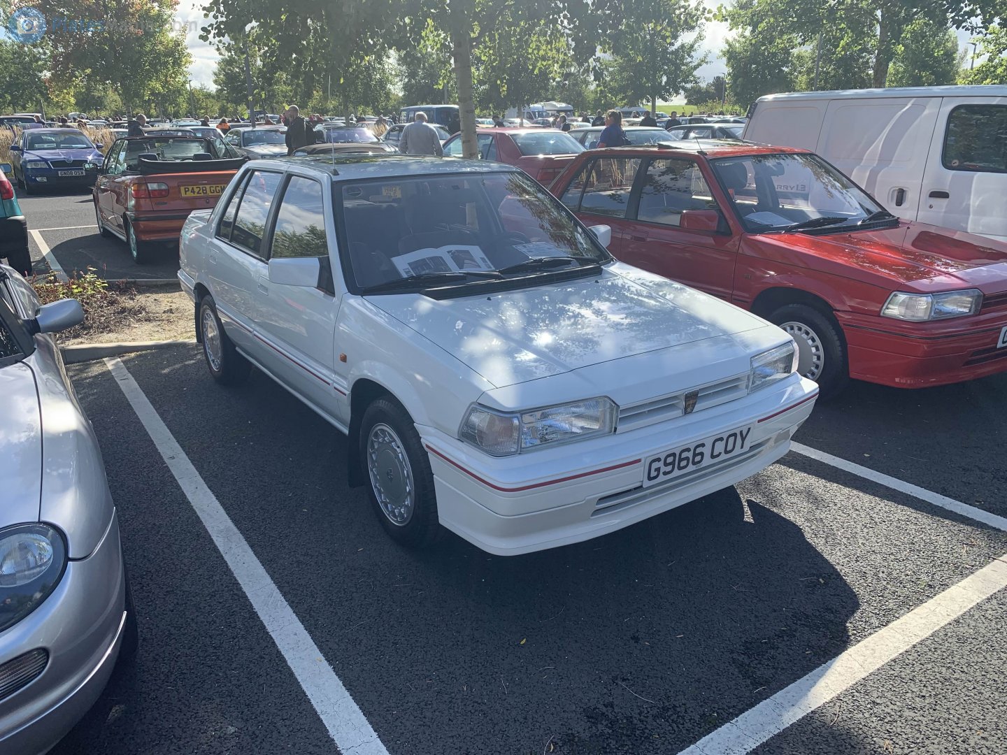 G966COY, Rover 200-Series 1st gen Sedan (XH), 1984–1989