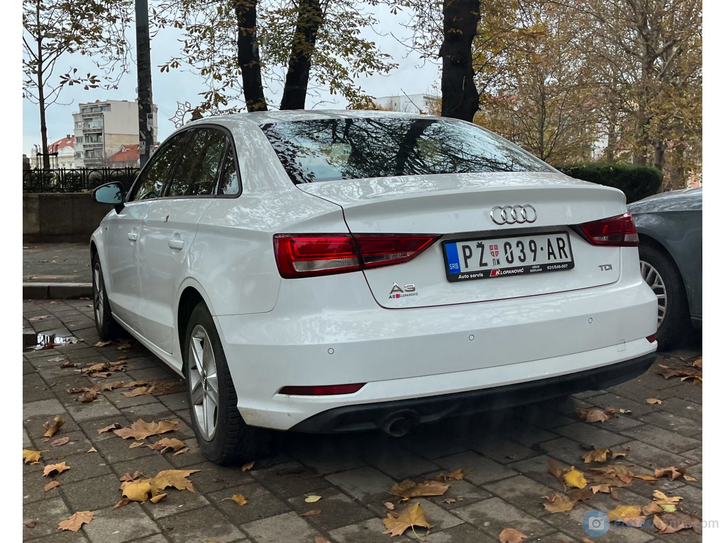 PŽ 039-AR, Audi A3 3rd gen Sedan (8VS/8VM), facelift, 2016–2020
