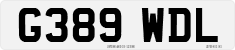 License plate of the United Kingdom, 1983 year system