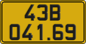 License plate of Vietnam, Commercial vehicles