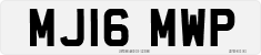 License plate of the United Kingdom, 2001 year system