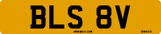 License plate of the United Kingdom, 1963 year system