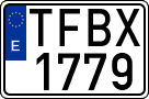 License plates of Spain, 1971 year series