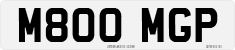 License plate of the United Kingdom, 1983 year system