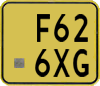 License plate of the Netherlands, Mopeds