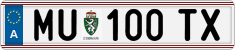 License plate of Austria, Regular plates
