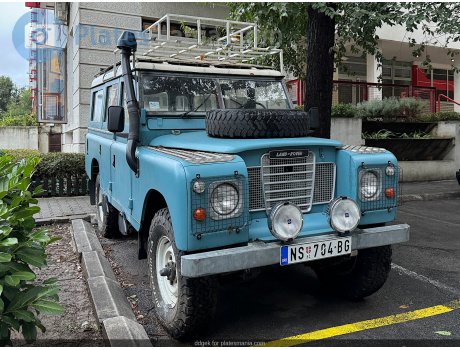 NS 704-BG, Land Rover Series III