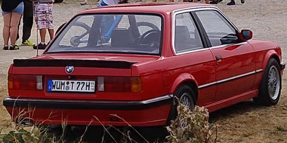 WÜM T 77H (04/10), BMW 3 Series 2nd gen Coupé (E30), 1982–1991