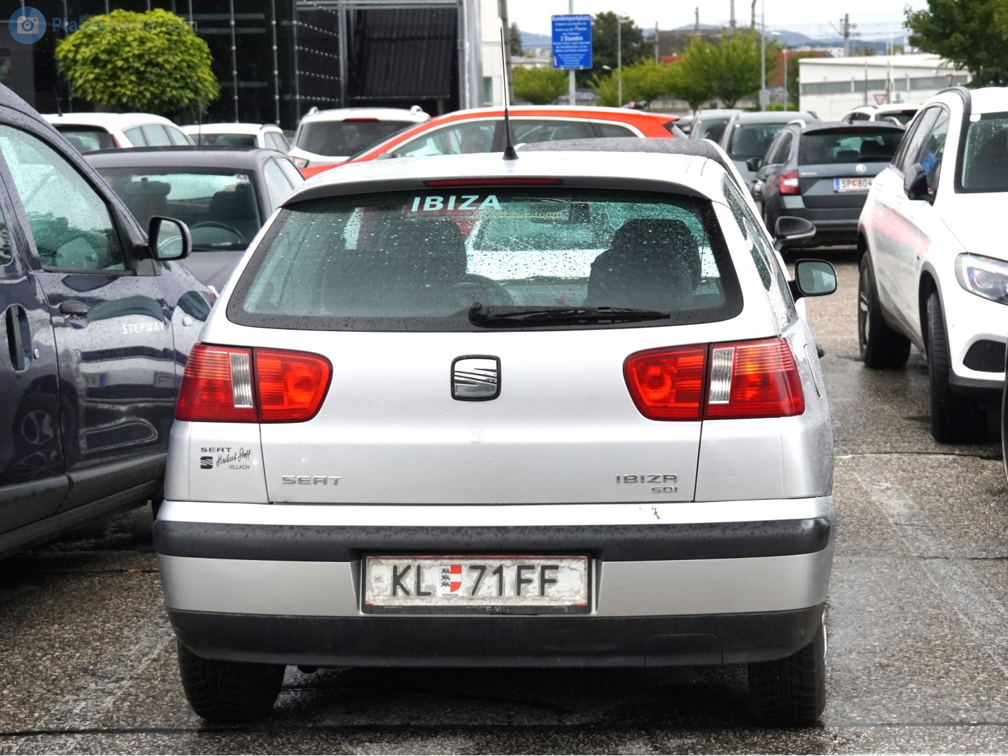 KL 71 FF, SEAT Ibiza 2nd gen 3-door Hatch (6K), facelift, 1999–2002