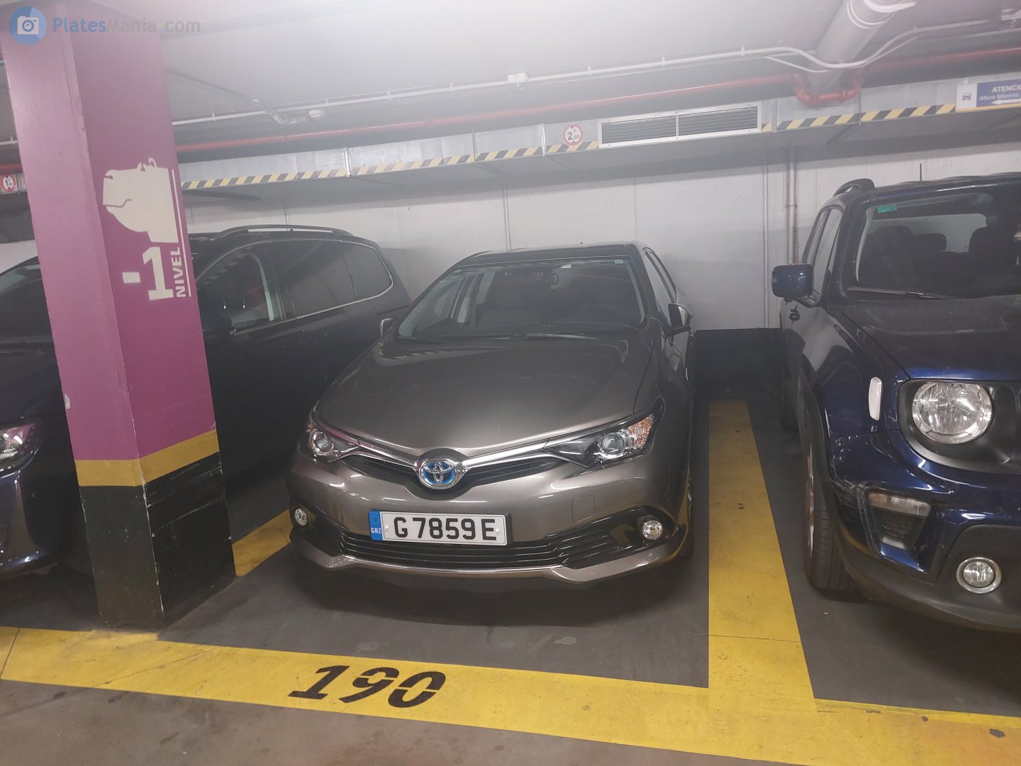 G 7859 E, Toyota Auris 2nd gen Hatch (E180), facelift, 2015–2019