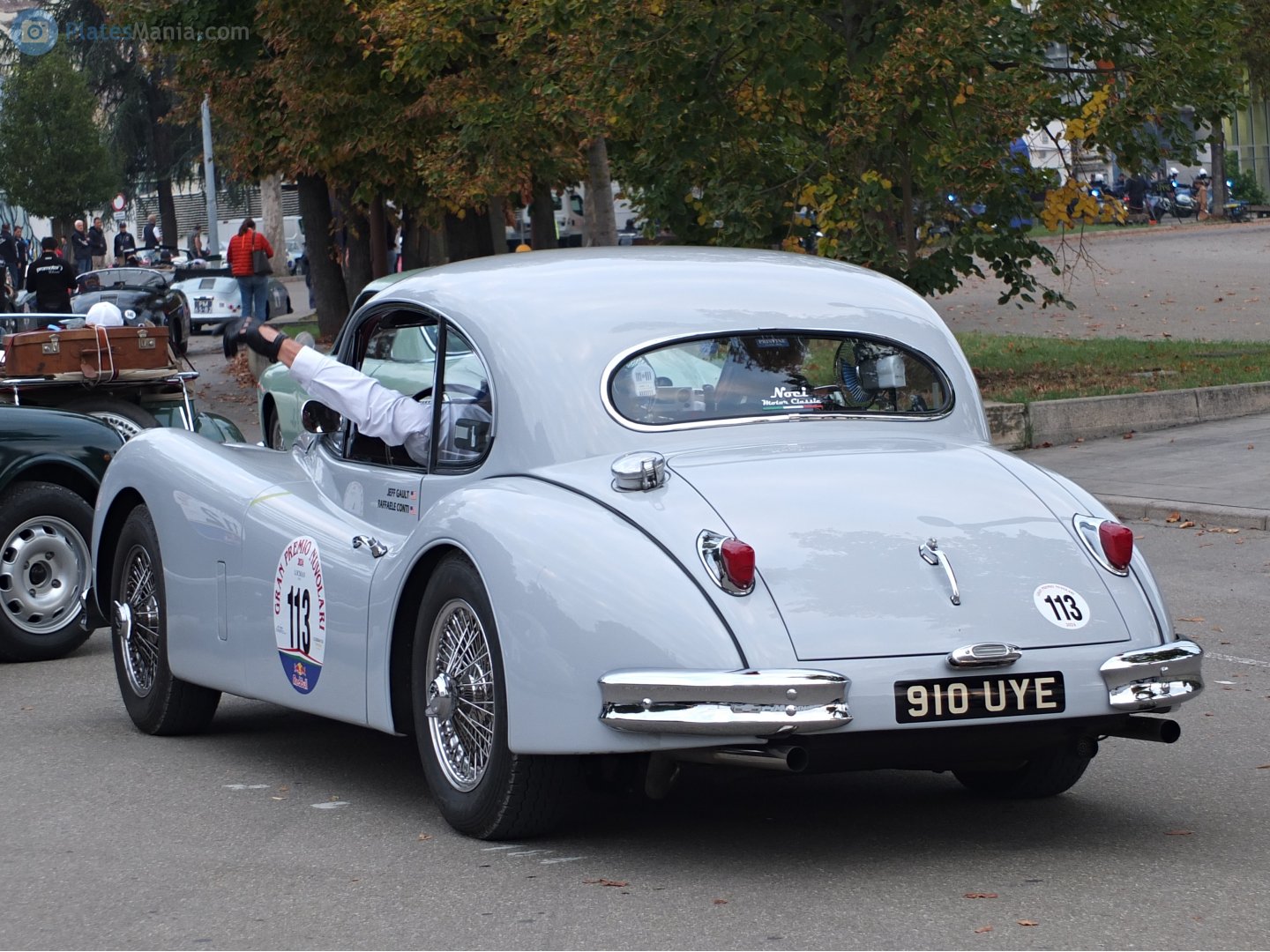 910UYE, Jaguar XK140 