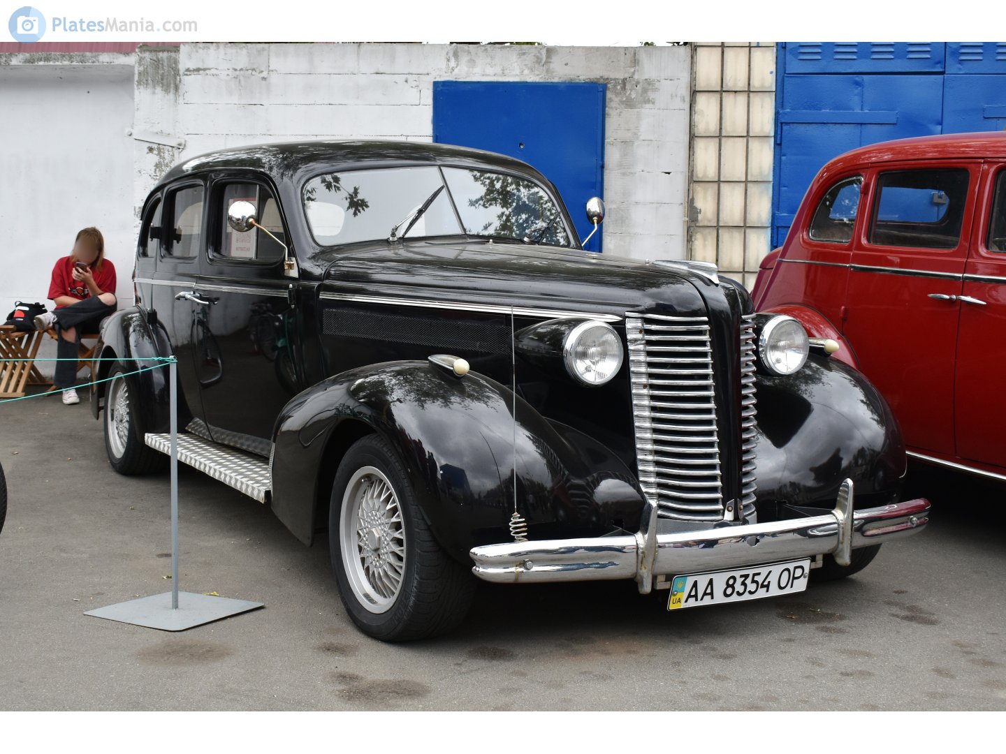 AA 8354 OP, Buick Special 1st gen 1941 Sedan (47; B-body), 5th facelift, 1940–1941