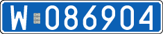License plates of Poland, Diplomatic