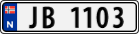 License plate of Norway, Trailers, motorcycles, special vehicles