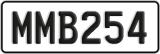 License plate of New Zealand, ABC1(23)