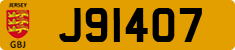 License plate of Jersey, Regular plates (J123456)