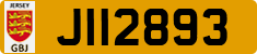License plate of Jersey, Regular plates (J123456)
