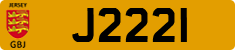 License plate of Jersey, Regular plates (J123456)