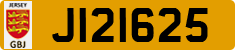 License plate of Jersey, Regular plates (J123456)