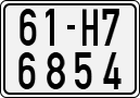 License plate of Vietnam, Motorcycles
