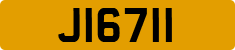 License plate of Jersey, Regular plates (J123456)
