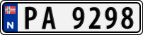 License plate of Norway, Trailers, motorcycles, special vehicles