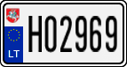 License plate of Lithuania, Oldtimers