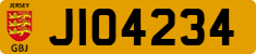 License plate of Jersey, Regular plates (J123456)