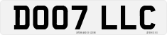 License plate of the United Kingdom, 2001 year system