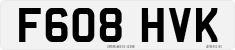 License plate of the United Kingdom, 1983 year system
