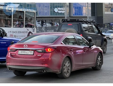 о999ао186, Mazda 6