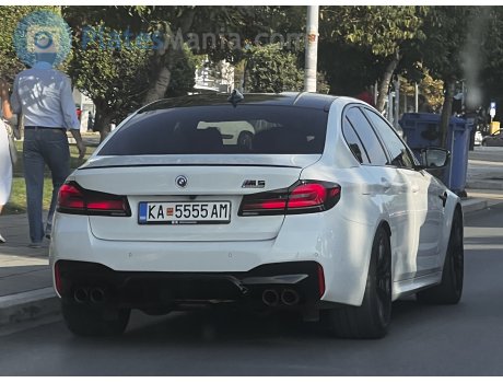 KA 5555 AM, BMW M5