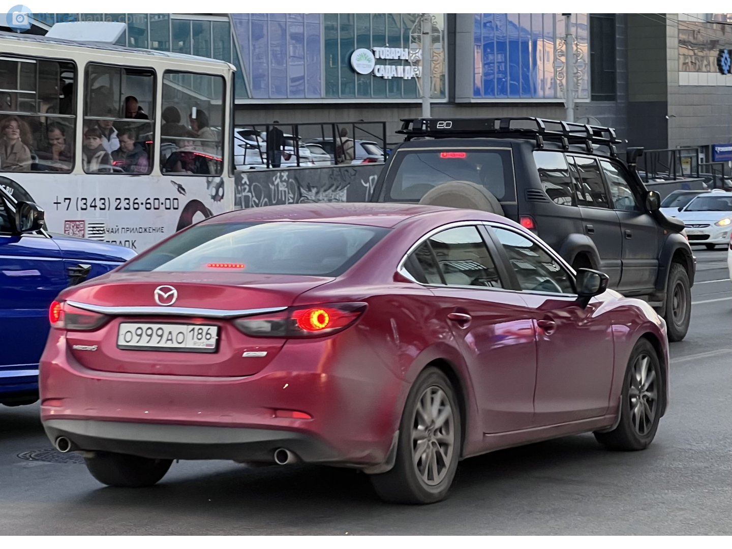 о 999 ао 186, Mazda 6 3rd gen Sedan (GJ), 2012–2018
