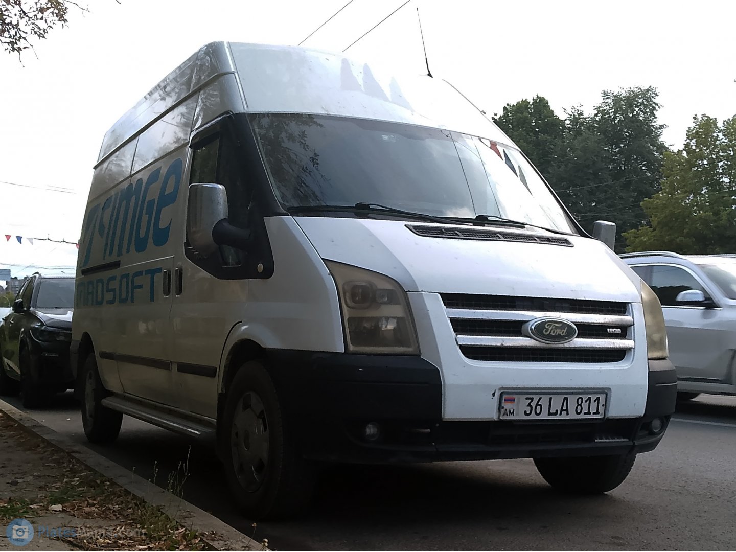 36 LA 811, Ford Transit 3rd gen Van (V347/V348), 1st facelift, 2006–2014