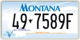Montana, 1-12345A / 10-1234A