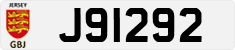 License plate of Jersey, Regular plates (J123456)