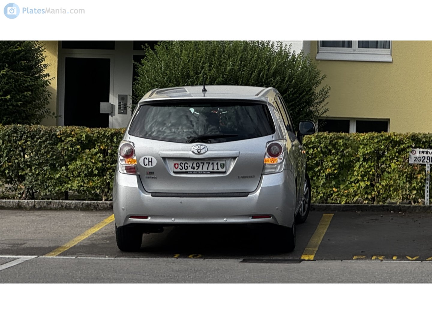 SG 497711, Toyota Verso 1st gen (AR20), 2009–2013